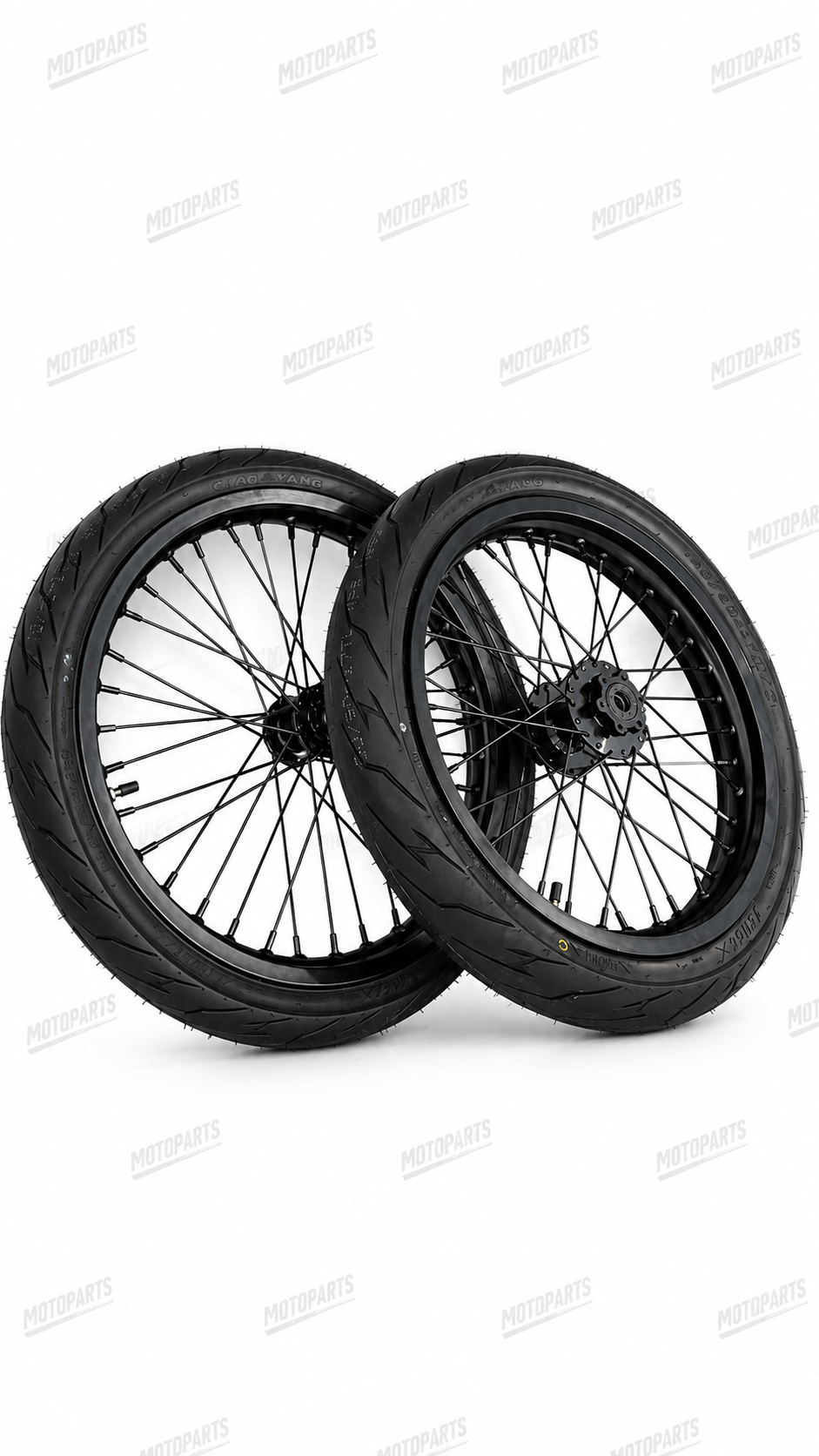 Light Bee/Eride Supermoto Wheel Set