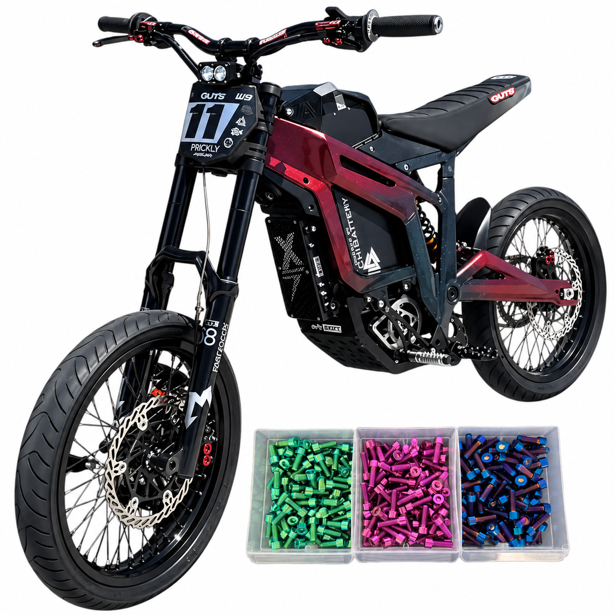 Talaria Sting/MX Titanium Bolt Kit (47 bolts)