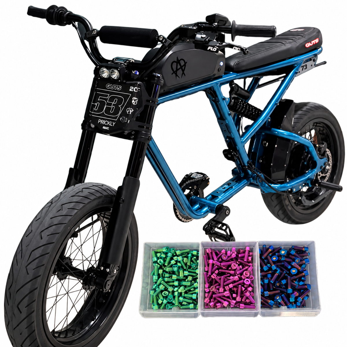 Super73 S2 / RX Titanium Bolt Kit (37 bolts)