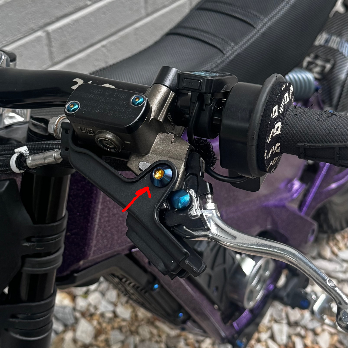 MXB Titanium Lever Pivot Bolt
