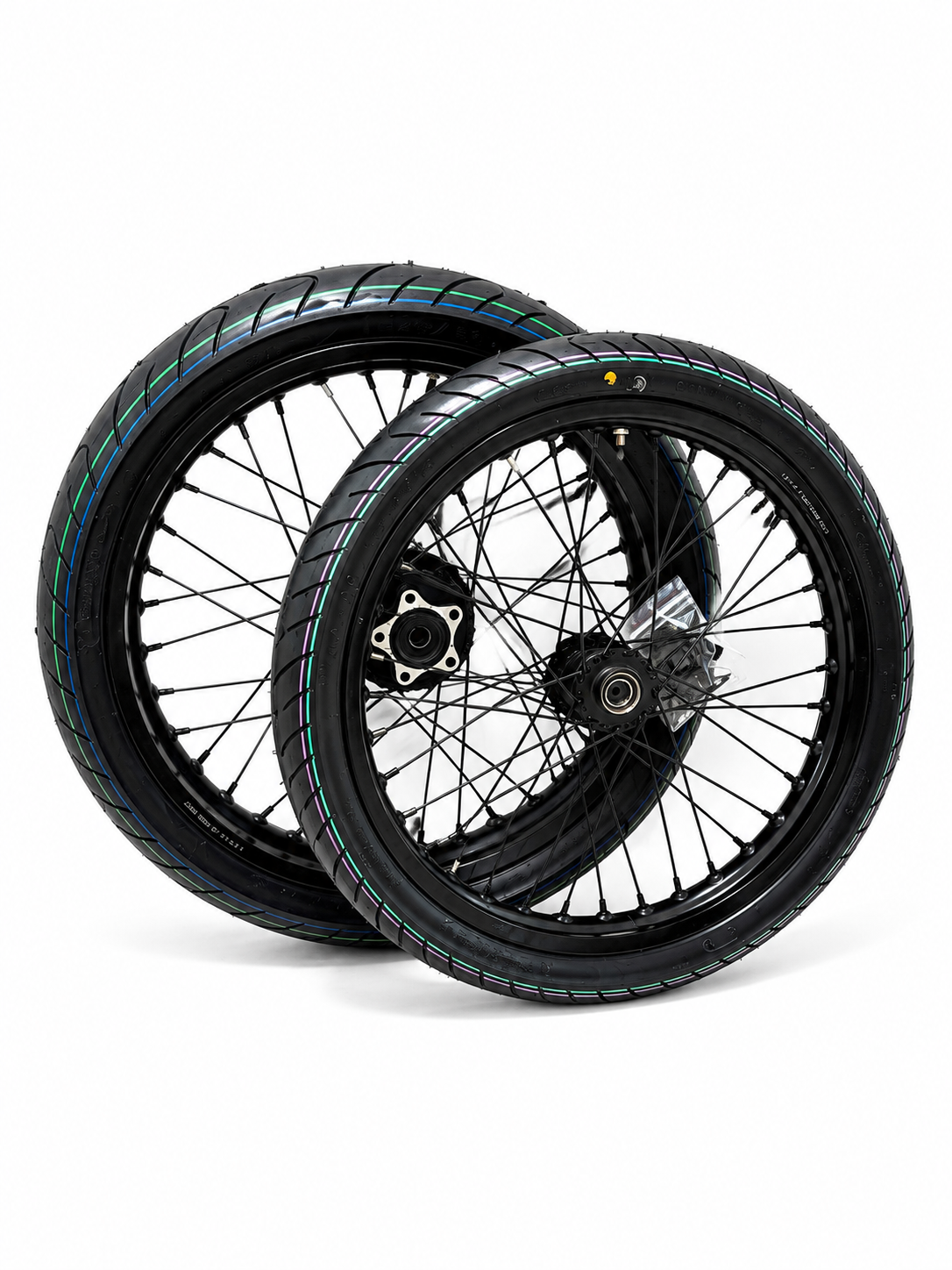 MXB Light Bee/Eride Supermoto Wheel Set