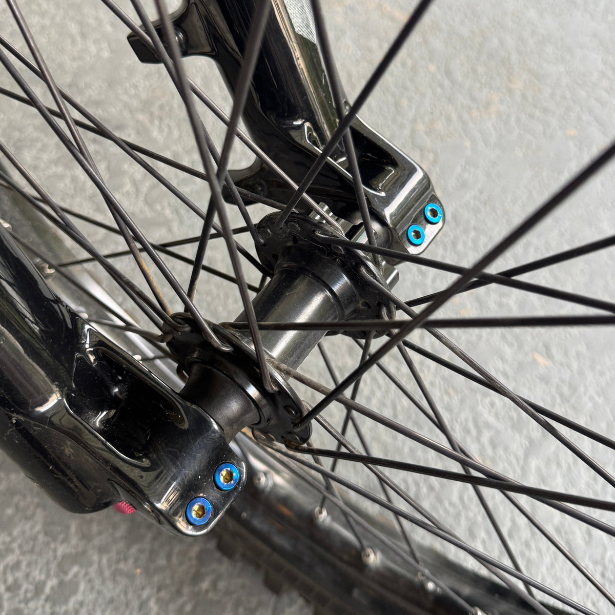 Titanium Fork Pinch Bolts