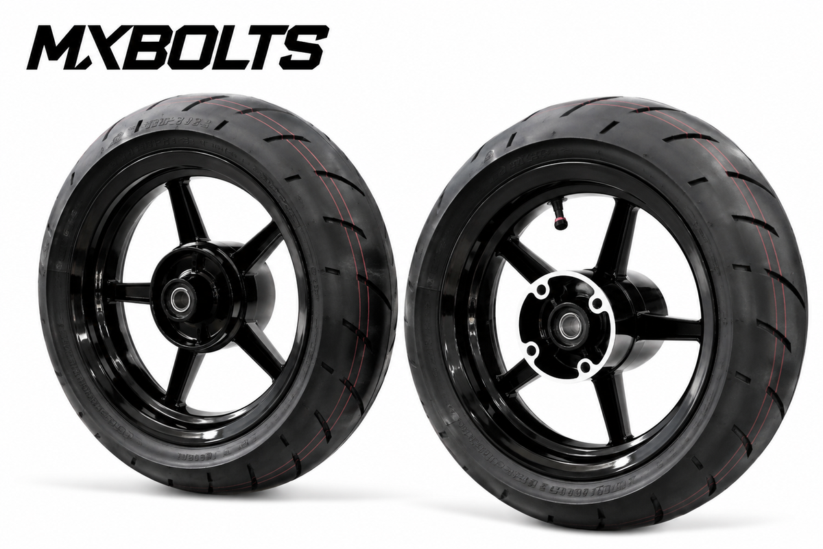 MXBolts Yozma IN-10 Pro supermoto wheel set
