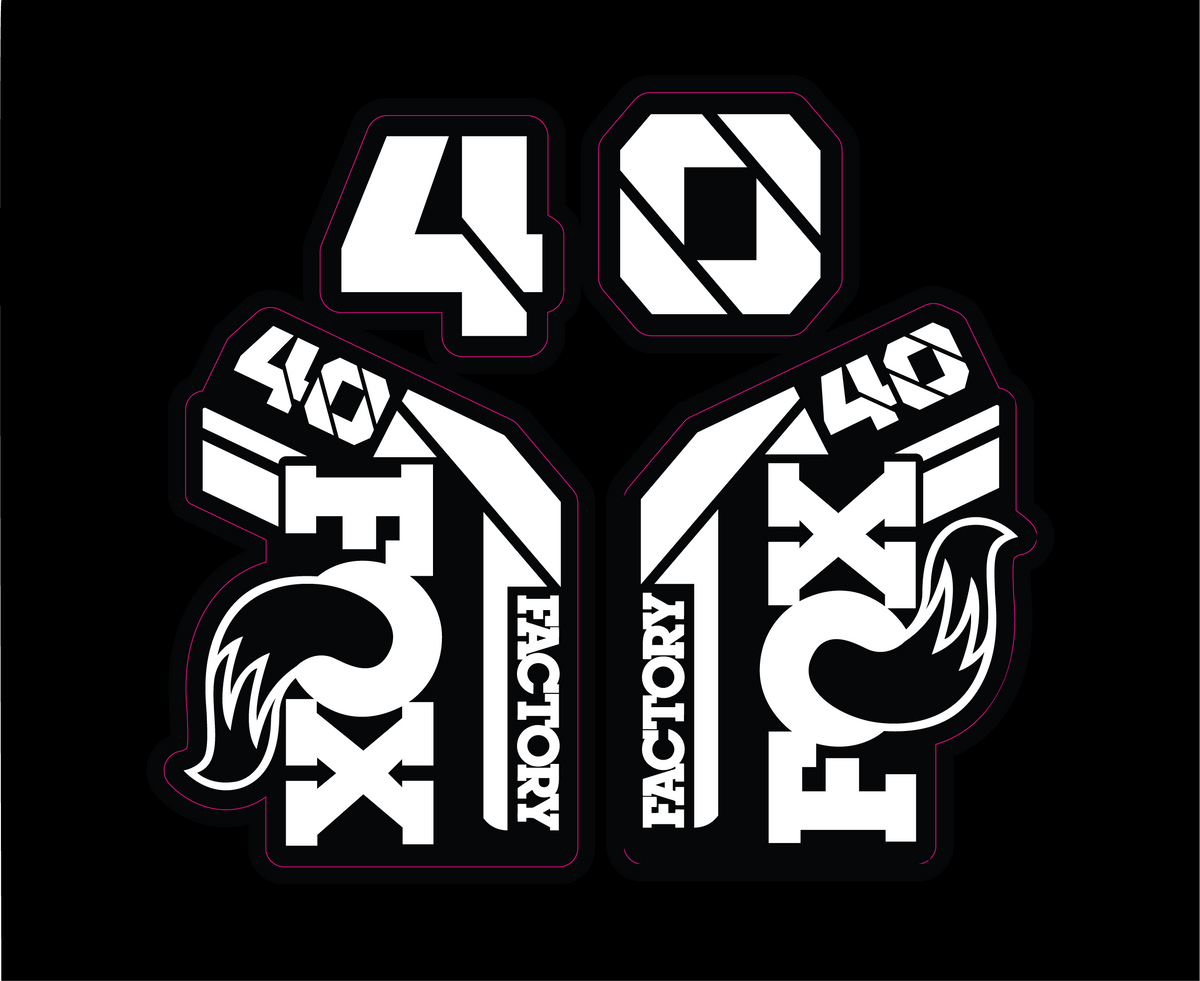 MXB Fox 40 Fork Decals