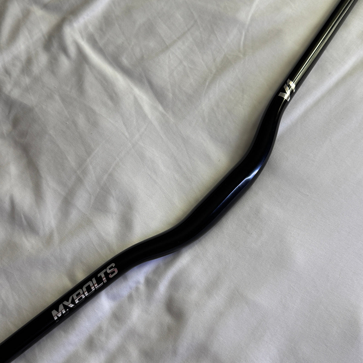 MXBOLTS Gloss Black Handlebar (31.8mm)