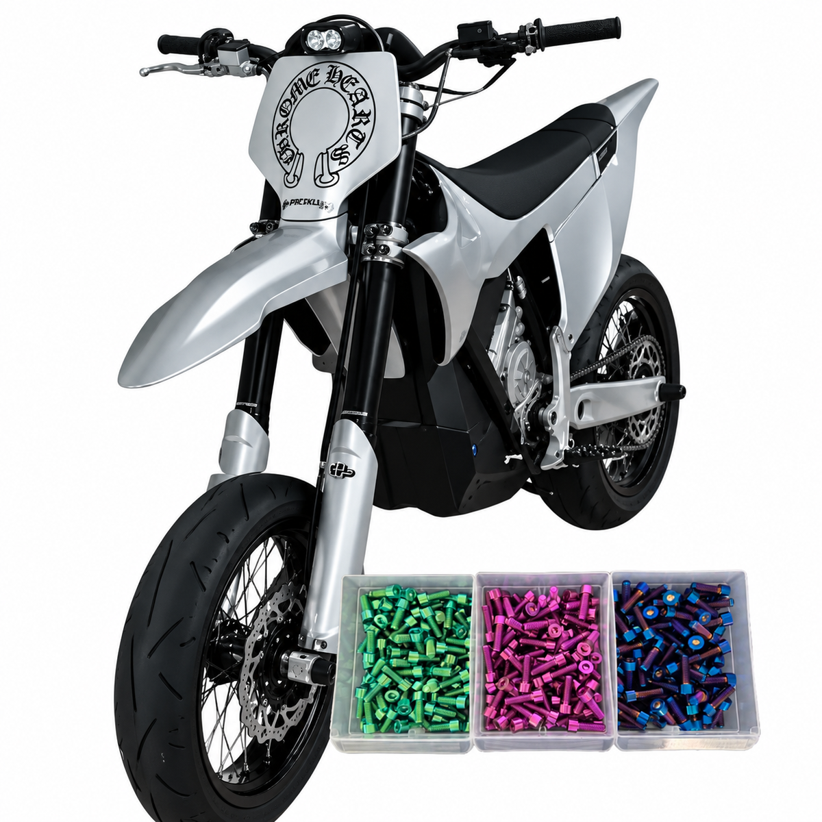 Stark Varg Titanium Bolt Kit (72 bolts)