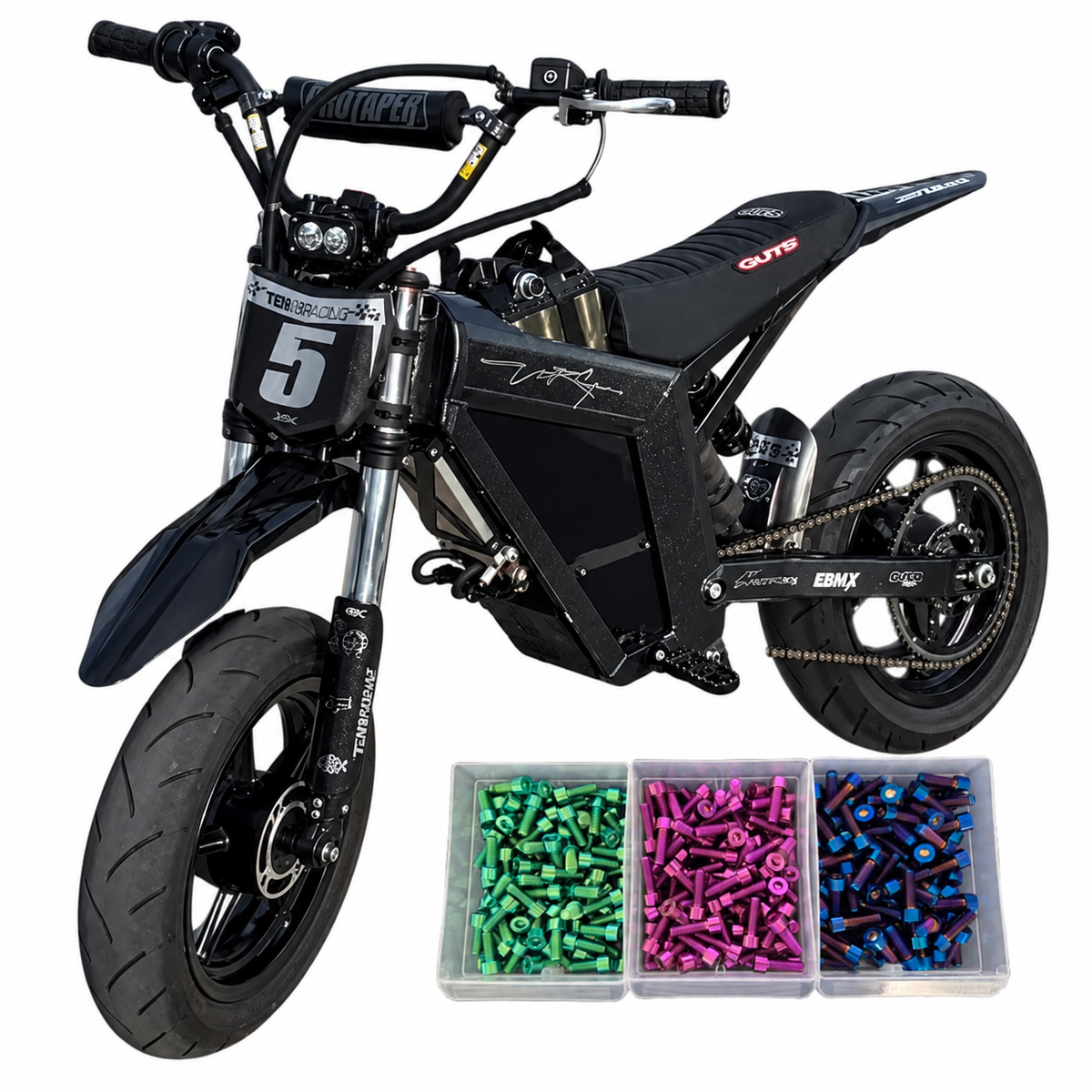 Tuttio Soleil01 Titanium Bolt Kit (34 bolts)