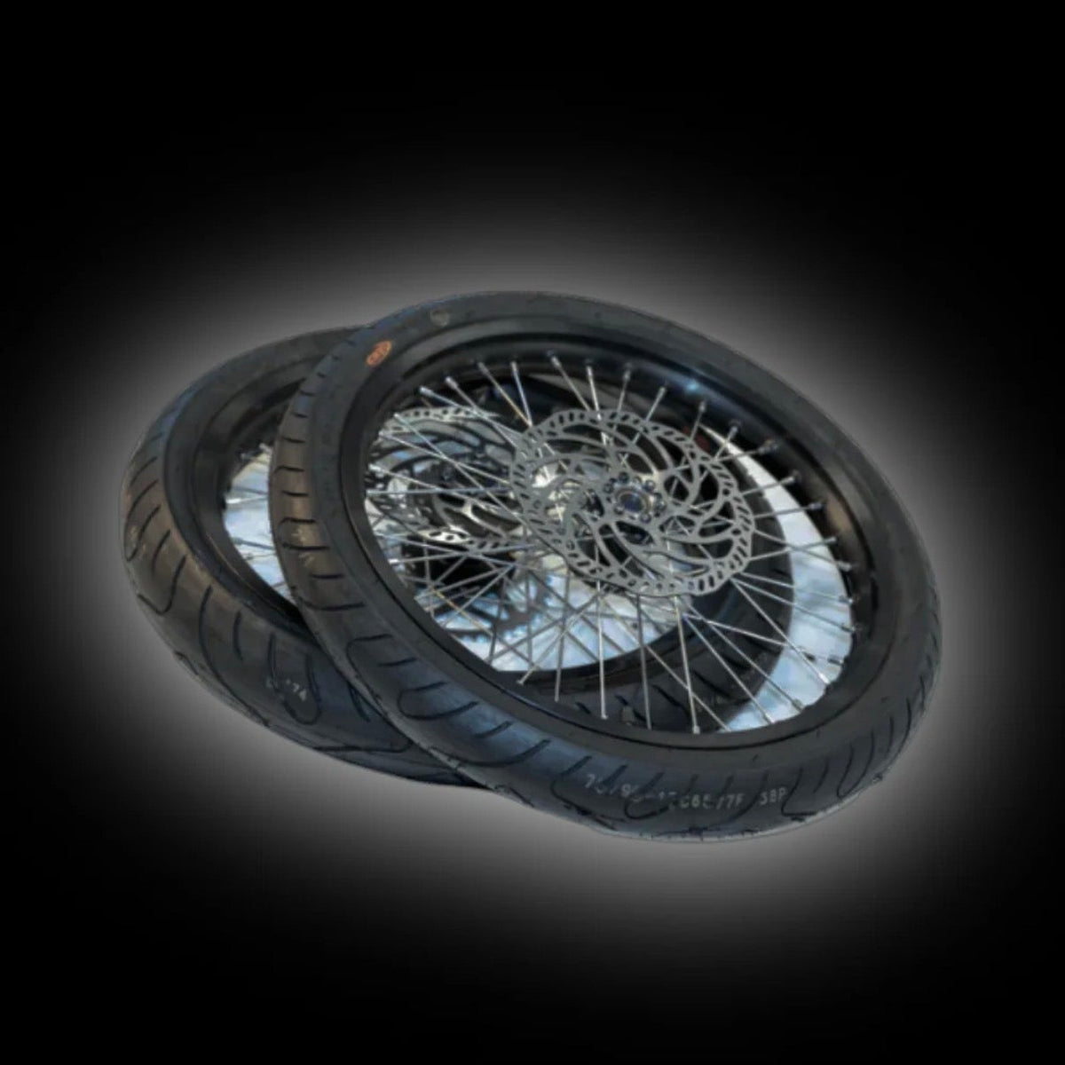 MXB Light Bee/Eride Supermoto Wheel Set