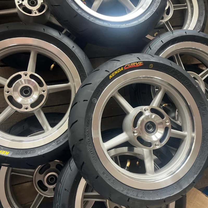 HEYBIKE/TUTTIO/RAZOR/YOZMA/MOTOTEC/EM5 Complete 10/12 Supermoto Wheelset