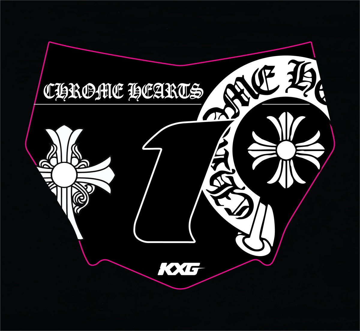 MXB Premade Chrome Hearts Motocutz Decal