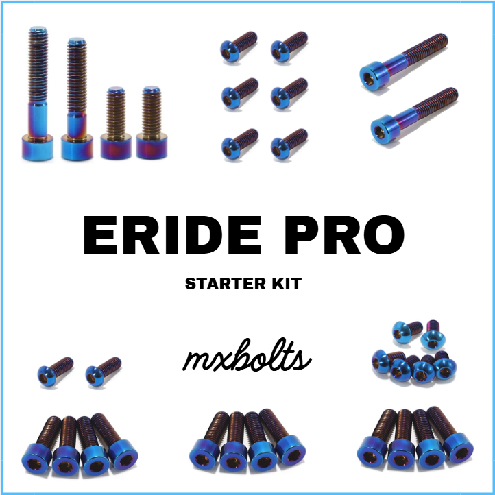 E Ride Pro S/SS - Titanium Starter Kit