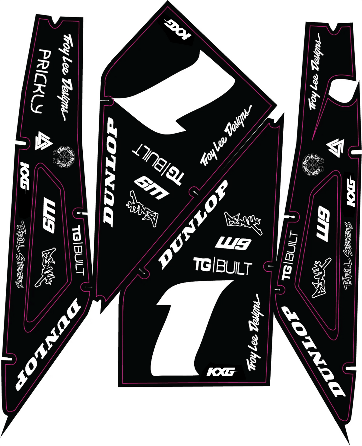 MXB Heybike Full Graphics Kit