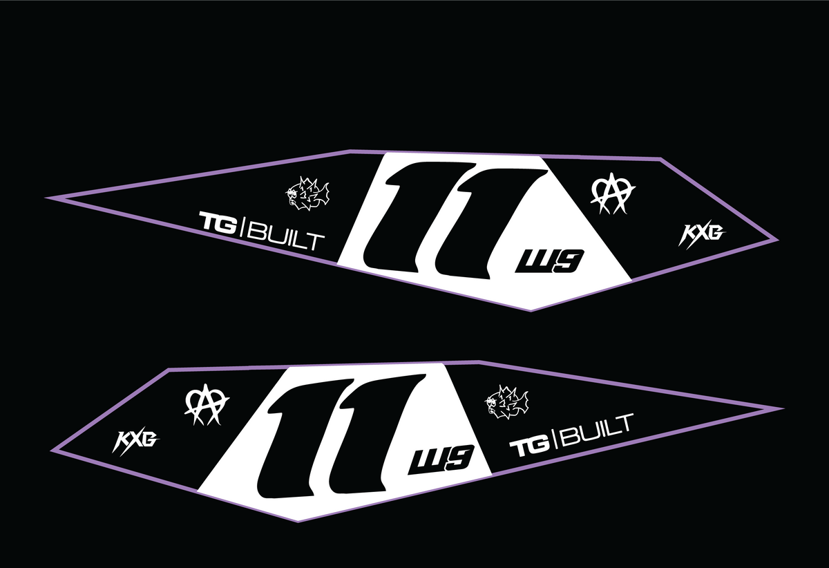 MXB LBX Side Fender Decals