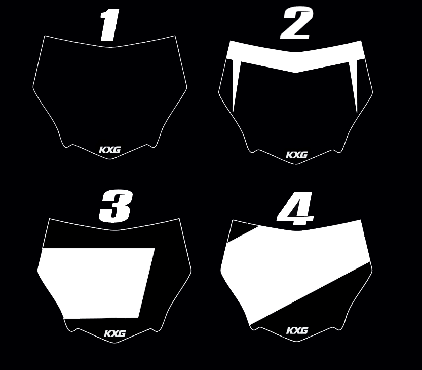 MXB Motocutz Plate Decal