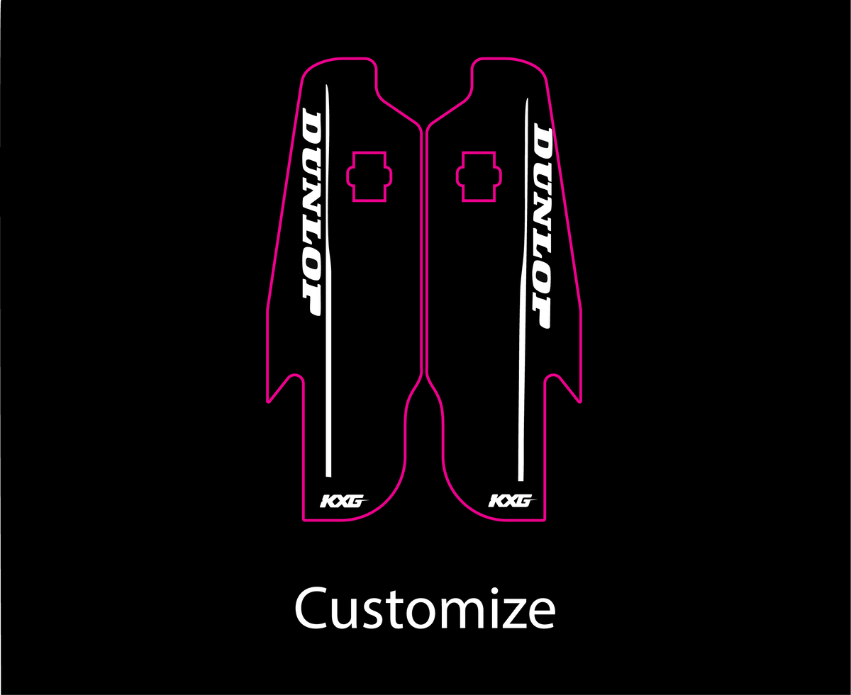 MXB RFLOXA Fork Guard Decals