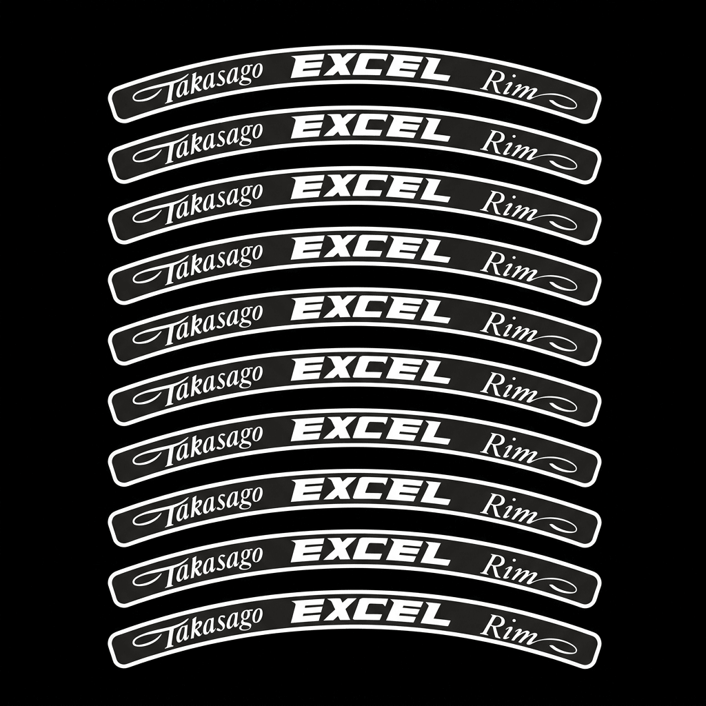 MXB EXCEL Rim Decals
