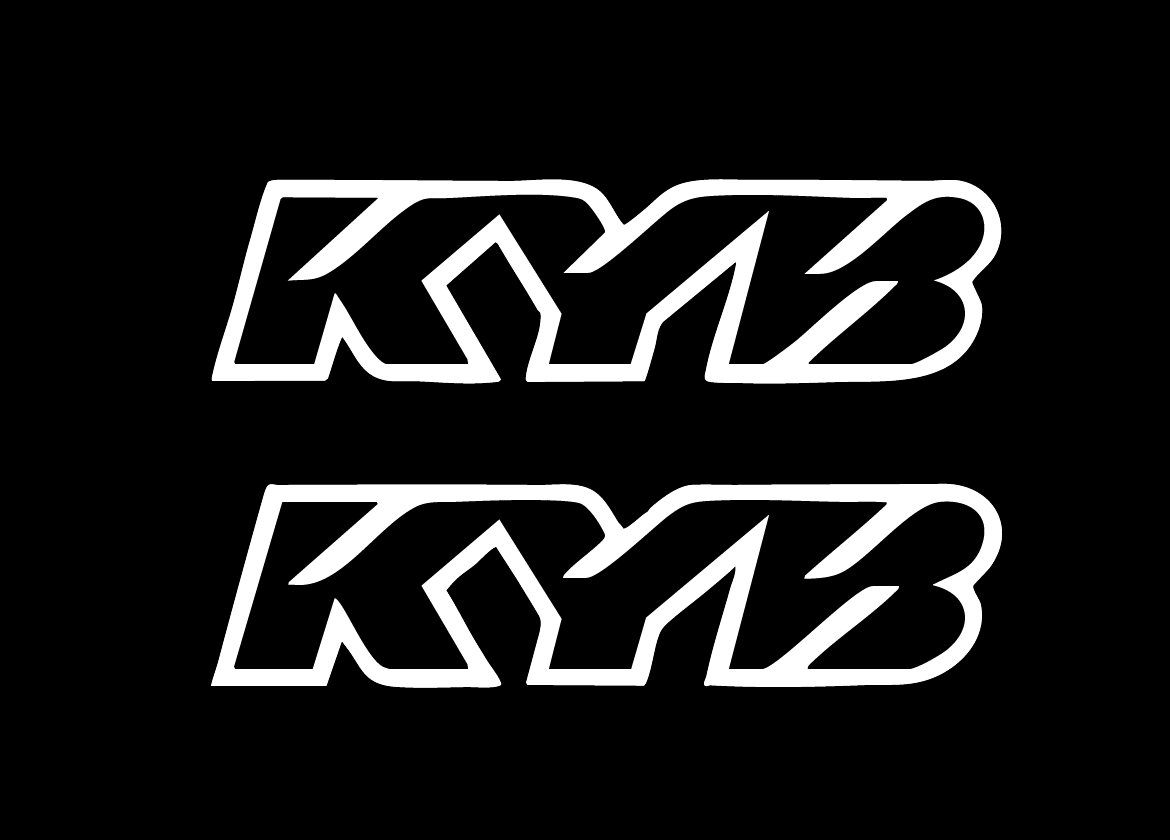 MXB KYB Fork Stickers