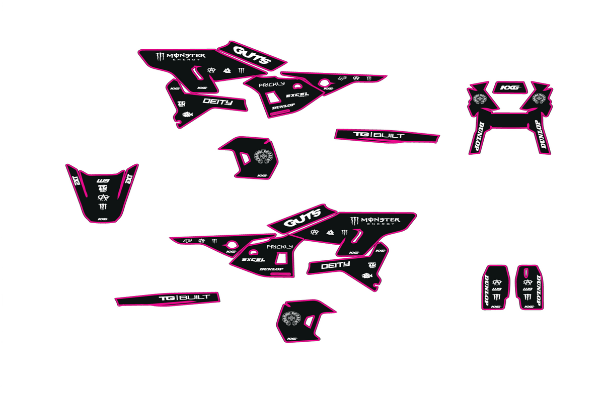 MXB Tasaca V58 Full Graphics Kit
