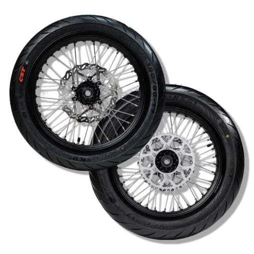 MXB Sur-Ron Ultra Bee Supermoto Wheelset (fully customizable)
